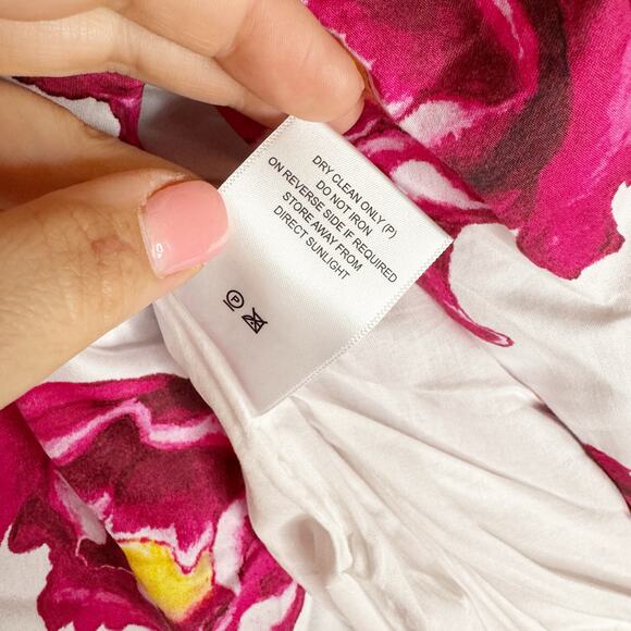 Aje Behold Floral Bubble Hem Maxi Gown US 2 - Picture 10 of 13